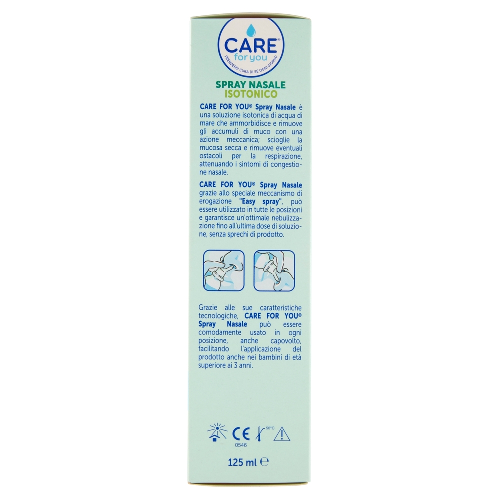 Care for you Spray Nasale Isotonico 125 ml